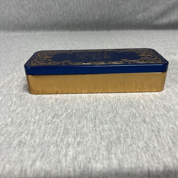 Storybook Cosmetics Quill & Ink Eyeliner Set NEW in Tin - Black with Tools - Picture 2 of 16